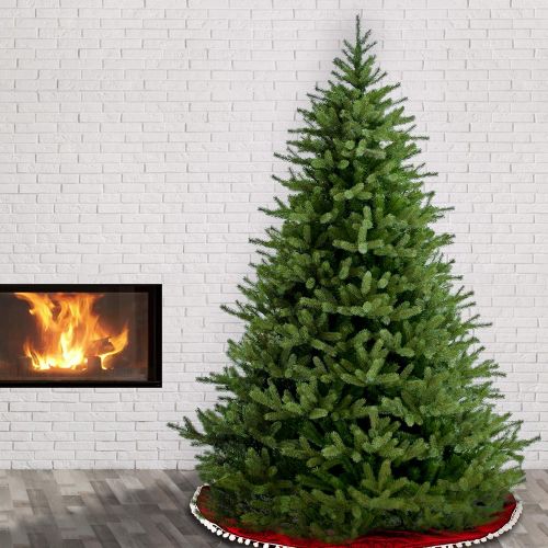  National Tree Company National Tree 7.5 Foot Feel Real Norway Spruce Tree, Hinged (PENF1-500-75)