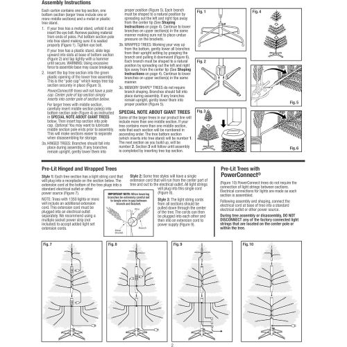  National Tree Company National Tree 6.5 Foot Kingswood Fir Pencil Tree with 250 Multicolor Lights, Hinged (KW7-313-65)