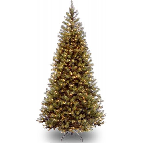  National Tree Company National Tree 6 Foot Aspen Spruce Tree with 300 Clear Lights, 6 Foot (AP7-300-60)