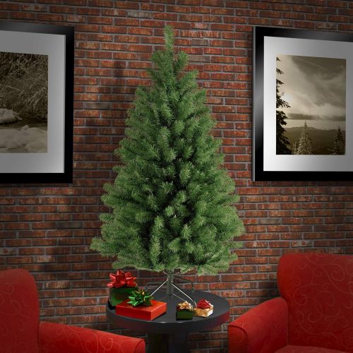  National Tree Company National Tree 9 Foot North Valley Spruce Tree, Hinged (NRV7-500-90)