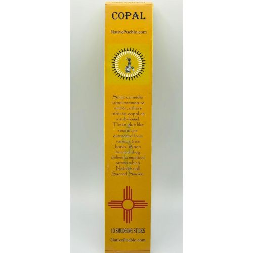  인센스스틱 Native Copal Incense 100% Pure White Copal Healing Smoke Mayan Smudging Spiritual Protection Cleansing Incienso Hand Rolled Pueblo, Family Owned