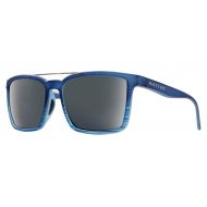 Native Eyewear Four Corners Polarized Sunglasses, Blue Water Frame/Silver Reflex Lens