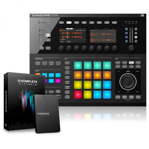 네이티브 인 스트루멘츠 Native Instruments},description:Unleash your creativity with this Native Instruments bundle featuring their flagship groove production controller MASCHINE STUDIO and a copy of KOMP