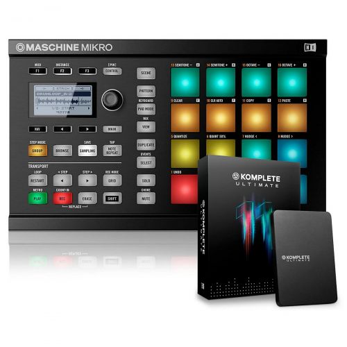 네이티브 인 스트루멘츠 Native Instruments},description:Unleash your creativity with this Native Instruments bundle featuring the compact MASCHINE MKRO MK2 groove production controller and a copy of KOMPL