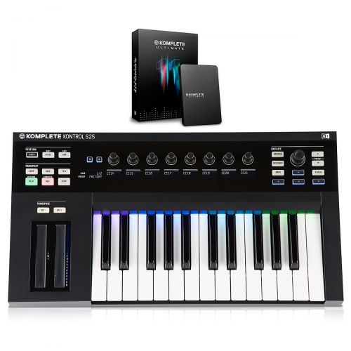 네이티브 인 스트루멘츠 Native Instruments},description:This complete keyboard package is centered around KOMPLETE products, a series of computer-oriented designs by Native Instruments. At the heart of th