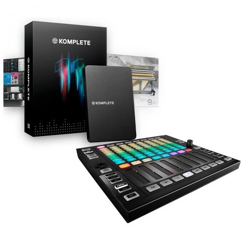 네이티브 인 스트루멘츠 Native Instruments},description:This package gives you all of the influential instruments and effects of KOMPLETE 11, together with the sequencing power of the MASCHINE JAM product