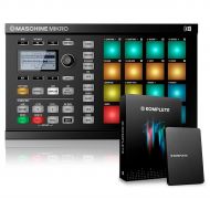 Native Instruments},description:Unleash your creativity with this Native Instruments bundle featuring the compact MASCHINE MIKRO MK2 groove production controller and a co