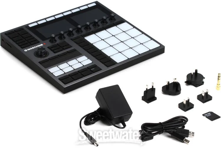 네이티브 인 스트루멘츠 Native Instruments Maschine Plus Standalone Production and Performance Instrument with Magma Case