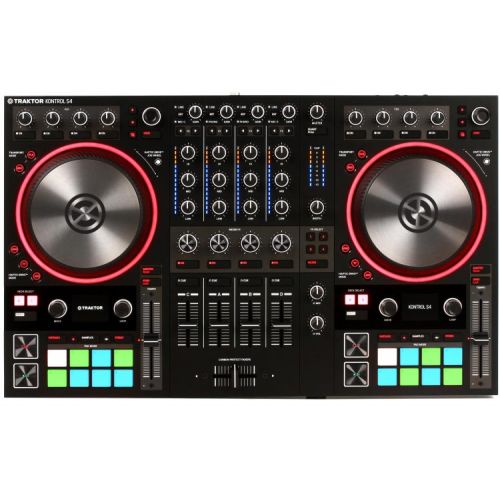 네이티브 인 스트루멘츠 Native Instruments Traktor Kontrol S4 MK3 4-channel DJ Controller with Case