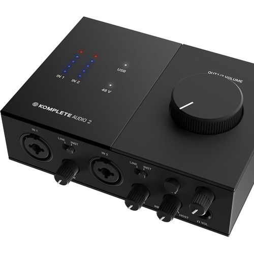 네이티브 인 스트루멘츠 Native Instruments KOMPLETE AUDIO 2 Desktop USB Audio Interface
