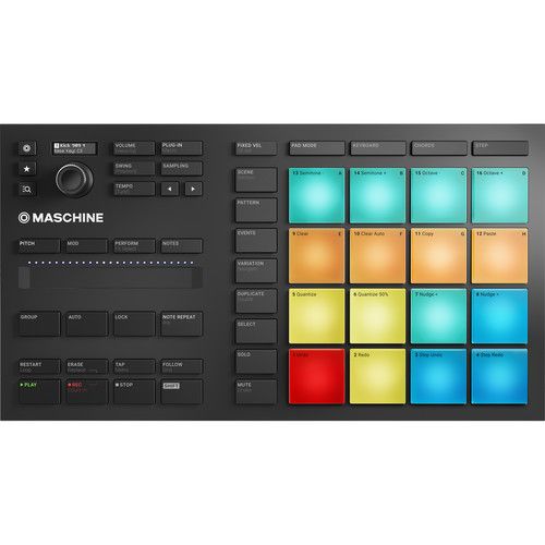 네이티브 인 스트루멘츠 Native Instruments MASCHINE MIKRO MK3 Groove Production Studio (Black)