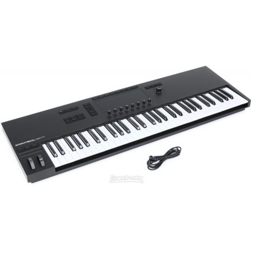 네이티브 인 스트루멘츠 Native Instruments Kontrol S61 Mk3 61-key Smart Keyboard Controller Standard Bundle