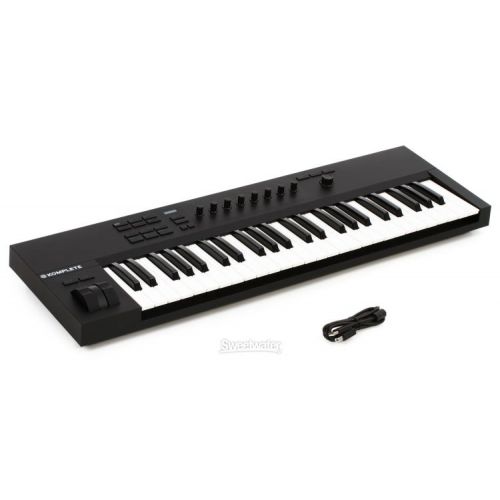 네이티브 인 스트루멘츠 Native Instruments Komplete Kontrol A49 Smart Keyboard Controller and Komplete Standard Educational Lab Bundle