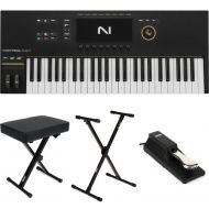 Native Instruments Kontrol S49 Mk3 49-key Smart Keyboard Controller Essentials Bundle