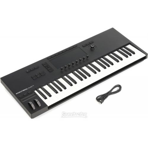 네이티브 인 스트루멘츠 Native Instruments Kontrol S49 Mk3 49-key Smart Keyboard Controller Standard Bundle