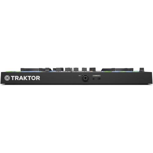 네이티브 인 스트루멘츠 [아마존베스트]Native Instruments Traktor Kontrol S3 4-Channel DJ Controller, 16 Pads, Integrated Sound Card, Traktor Pro 3