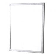 Native Trails MR527 Divinity Rectangular Wall Mirror Large Hammered Aluminum