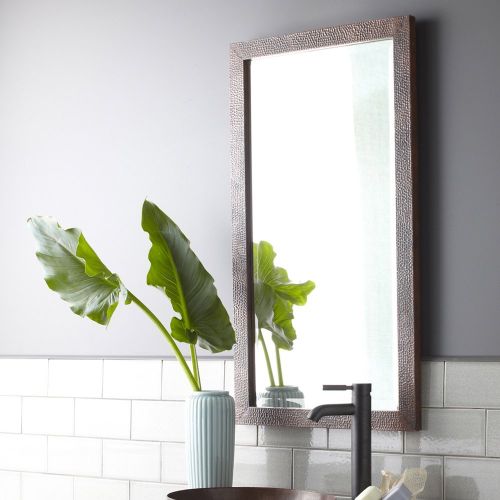  Native Trails CPM296 Milano Rectangular Wall Mirror, Large, Antique Copper