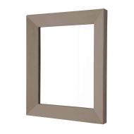 Native Trails Portola Concrete Rectangular Wall Mirror in Earth NSMR2622-E (22-inch Width x 26-inch Height x 2.5-inch Thickness) - Bathroom or Accent Mirror