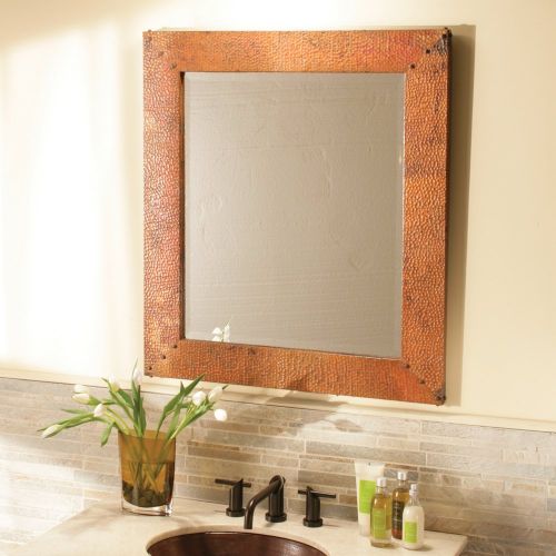  Native Trails CPM92 Tuscany Rectangular Wall Mirror Large Tempered Copper