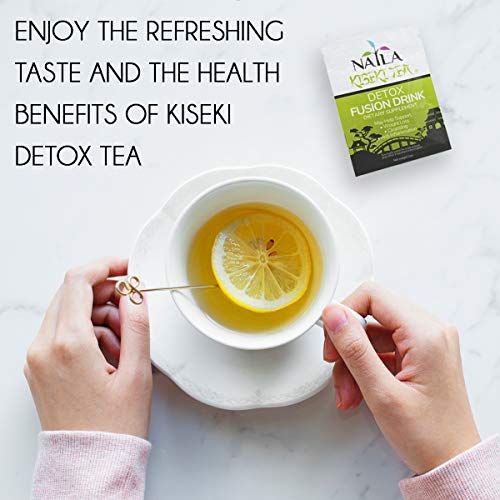  Natla Kiseki Detox Tea for Weight Loss and Belly Fat - 6 Organic Detox Tea Bags 9 All Natural Ingredients That Support Healthy Weight Loss, Body Cleansing, Clear Skin, Bloating and Diges