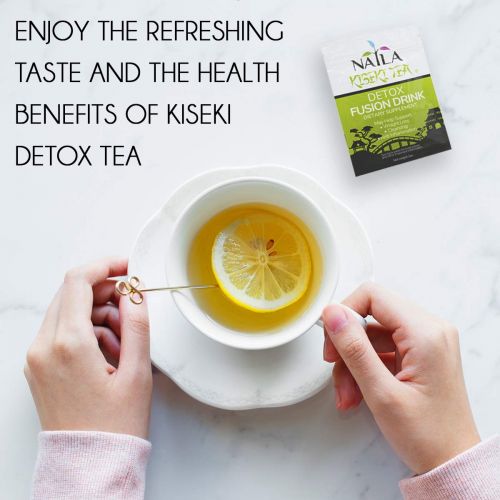  Natla Kiseki Detox Tea for Weight Loss and Belly Fat - 6 Organic Detox Tea Bags 9 All Natural Ingredients That Support Healthy Weight Loss, Body Cleansing, Clear Skin, Bloating and Diges