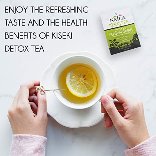  Natla Kiseki Detox Tea for Weight Loss and Belly Fat - 4 Organic Detox Tea 7 Day Supply-9 All Natural Ingredients That Support Healthy Weight Loss, Body Cleansing, Clear Skin, Bloating a
