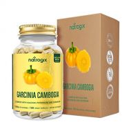 Garcinia Cambogia, Natrogix 180 VCapsules 95% HCA Garcinia Cambogia Complex Extract Natural Appetite Suppressant, Weight Loss Supplement Formula - w/Free E-Book