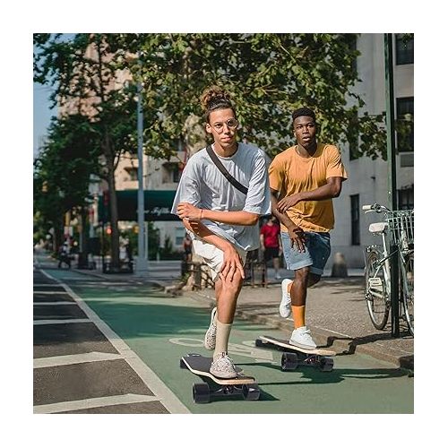  Nattork Longboards Skateboard 41 x 9 inch for Adults Teenagers and Kids, Equipped Long Board Deck 8 Ply Canadian Maple for Beginnern's Longboarding Fun Downhill