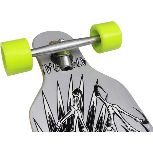  Nattork 41*9 inch Longboard Skateboard Long Board Deck 8 Ply Canadian Maple for Adults Teens Kids