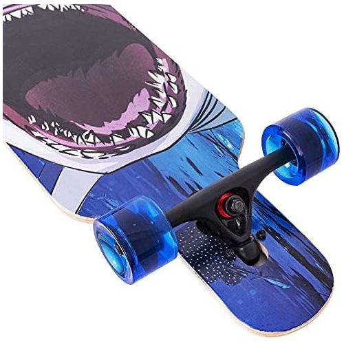  Nattork 41*9 inch Longboard Skateboard Long Board Deck 8 Ply Canadian Maple for Adults Teens Kids