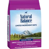 Natural Balance L.I.D. Limited Ingredient Diets Dry Dog Food, Grain Free