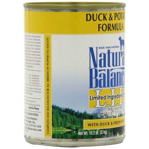  Natural Balance Limited Ingredient Diets Wet Dog Food Duck & Potato