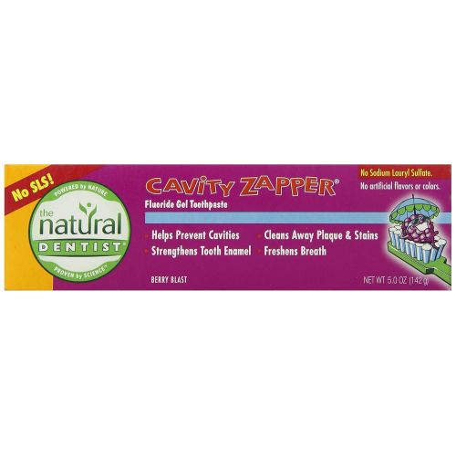  The Natural Dentist Healthy Teeth & Gums Childrens Toothpaste Gel, Sparkle Berry Blast,...