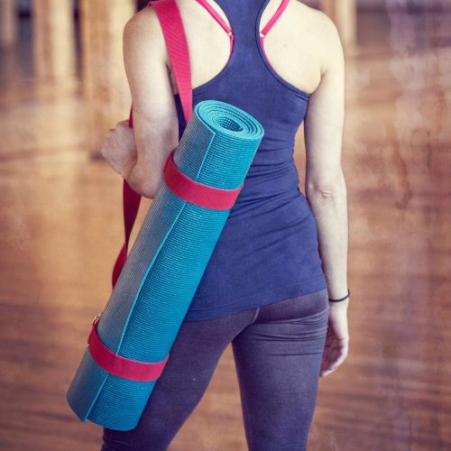  Natural Fitness Natural Yoga Hemp Yoga Sling Strap Made with Eco-Smart Construction That Allows Mat to Breathe While Rolled Up