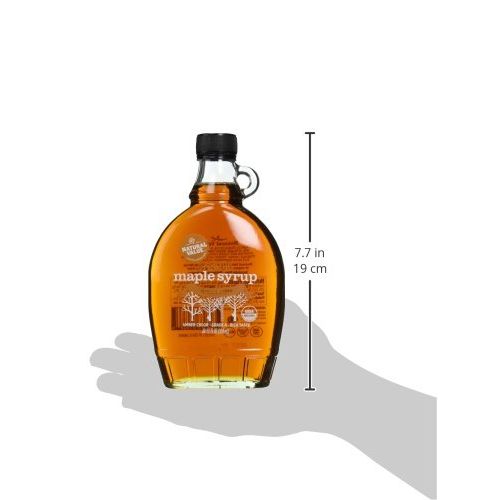  Natural Value Pure Organic Grade A Maple Syrup, Dark Amber, 12 Fluid Ounce