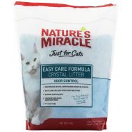 Nature's Miracle Natures Miracle Just for Cats Easy Care Crystal Litter, 8-Pound (P-5370)