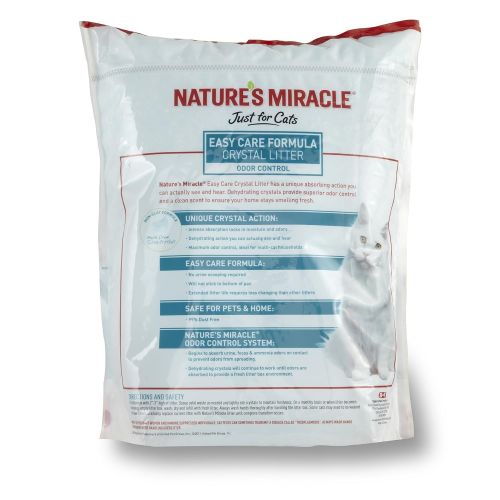  Nature's Miracle Natures Miracle Just for Cats Easy Care Crystal Litter, 8-Pound (P-5370)