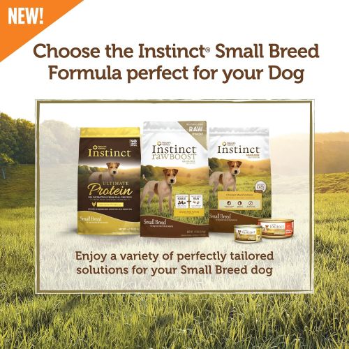  Nature's Variety Instinct Original Small Breed Grain Free Chicken Meal Formula Natural Dry Dog Food By NatureS Variety, 12 Lb. Bag