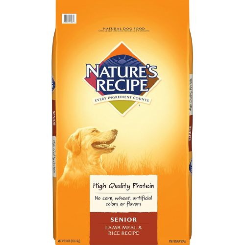  Natures Recipe Senior Lamb Meal & Rice Recipe Dry Dog Food