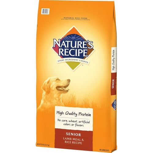  Natures Recipe Senior Lamb Meal & Rice Recipe Dry Dog Food