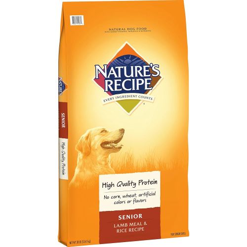  Natures Recipe Senior Lamb Meal & Rice Recipe Dry Dog Food