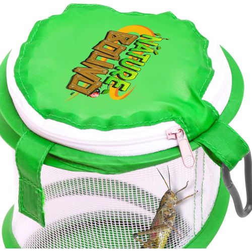  Nature Bound NB528 Pop Up Critter Catcher Habitat Kit with Carabiner Clip & Zipper Lid, One Size, Green