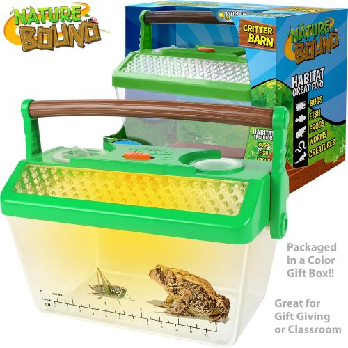  Nature Bound Bug Catcher Critter Barn Habitat for Indoor/Outdoor Insect Collecting with Light Kit