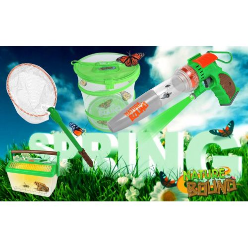  Nature Bound Bug Catcher Critter Barn Habitat for Indoor/Outdoor Insect Collecting with Light Kit