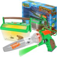 Nature Bound Bug Catcher Vacuum with Light Up Critter Habitat Case for Backyard Exploration - Complete kit for Kids