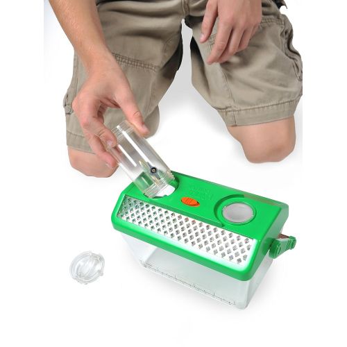  Nature Bound Bug Catcher Vacuum with Light Up Critter Habitat Case for Backyard Exploration - Complete kit for Kids