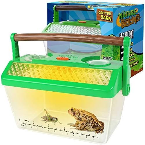  [아마존베스트]Nature Bound Bug Catcher Critter Barn Habitat for Indoor/Outdoor Insect Collecting with Light Kit