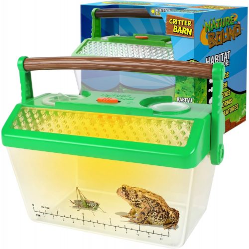  [아마존베스트]Nature Bound Bug Catcher Critter Barn Habitat for Indoor/Outdoor Insect Collecting with Light Kit