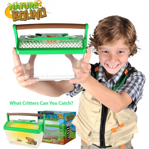  [아마존베스트]Nature Bound Bug Catcher Critter Barn Habitat for Indoor/Outdoor Insect Collecting with Light Kit